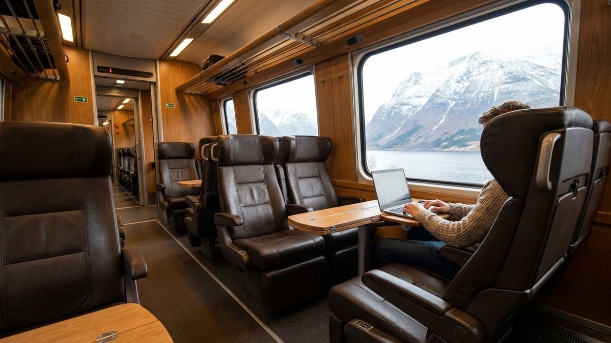 Vy Komfort class seating