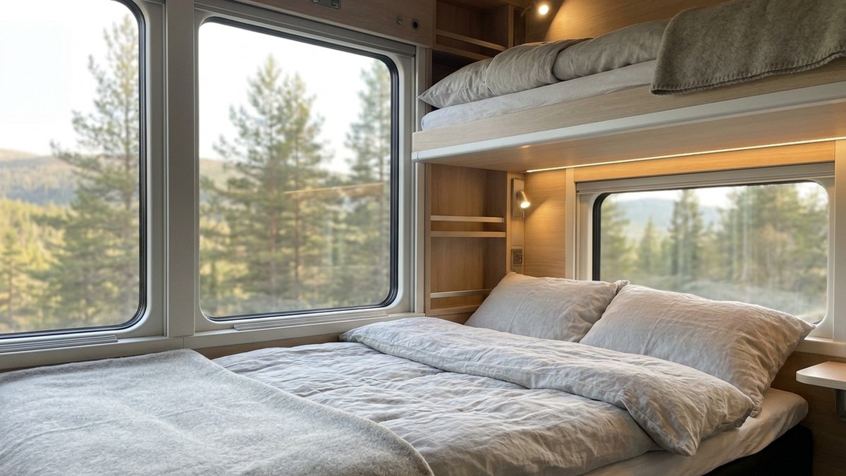 Vy Nattog sleeper cabin